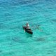 14- Pirogue sur le lagon 